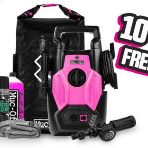 Kit nettoyeur haute-pression pour motos MUC-OFF - Lot de 10 + 1 gratuit