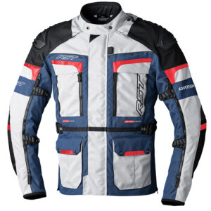 Veste RST Pro Series Adventure-X CE femme textile - argent/bleu/rouge