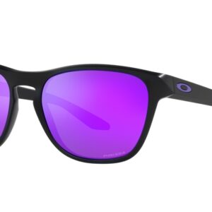 Lunettes de soleil OAKLEY Manorburn - verres Prizm Violet, monture Matte Black