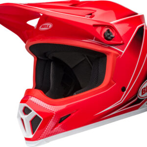 Casque BELL MX-9 Mips - Zone Gloss Red