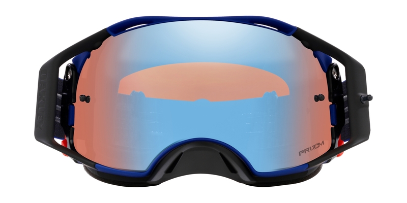 Masque OAKLEY Airbrake MX - Moto Blue B1B écran Prizm MX Sapphire