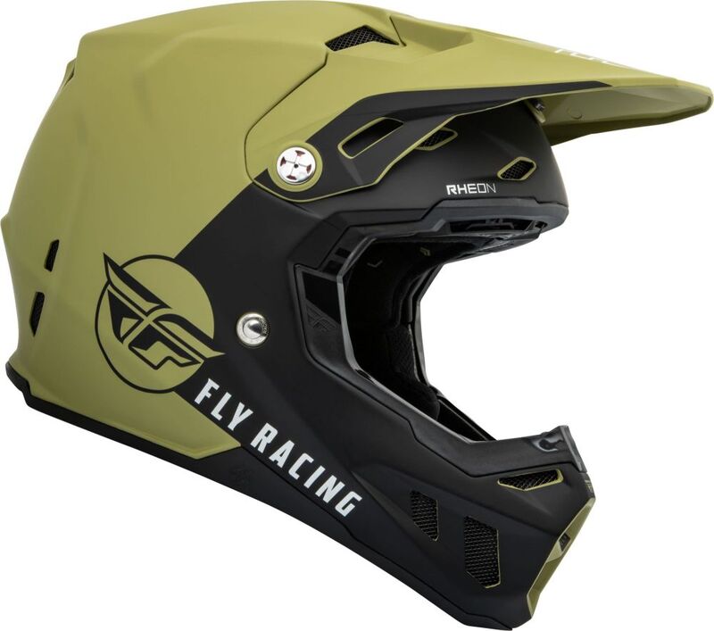 Casque FLY RACING Formula CC Centrum Vert Olive Mat/Noir S