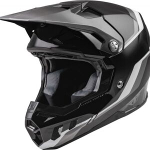 Casque FLY RACING Formula CC Driver Noir/Charcoal/Blanc XL