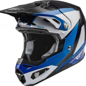 Casque FLY RACING Formula Carbon Prime Bleu/Blanc/Bleu Carbon L