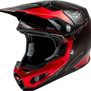 Casque FLY RACING Formula Smart Carbon Legacy - rouge carbone/noir