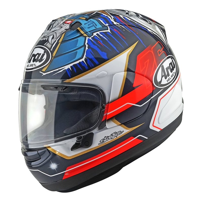 Casque ARAI RX-7V EVO Pedrosa Shogun - Replica