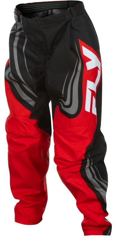 Pantalon enfant FLY RACING F-16 - noir/rouge/blanc