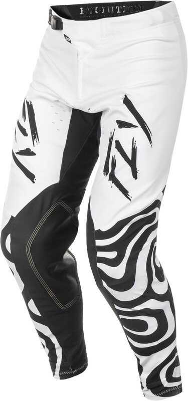 Pantalon FLY RACING Evolution DST L.E. Abyss - blanc/noir