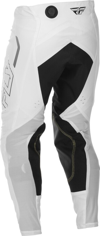 Pantalon FLY RACING Evolution DST Flash L.E. - blanc/argent