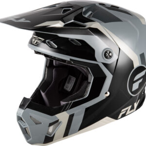 Casque FLY RACING Formula CP Seal - noir/gris