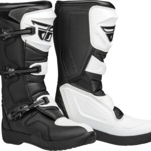 Bottes FLY RACING Maverik LT - blanc/noir