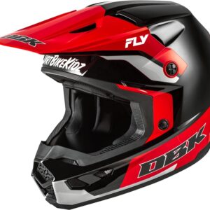 Casque FLY RACING Kinetic Special Edition DBK - noir/rouge/gris