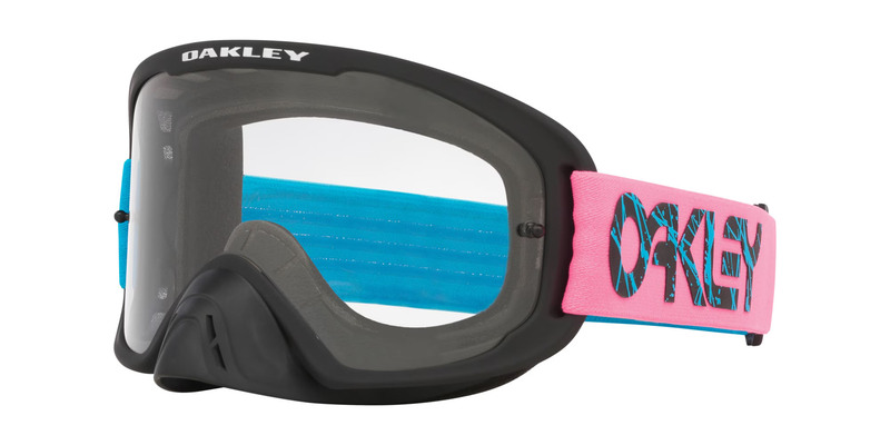 Masque OAKLEY O-Frame 2.0 Pro MX Heritage - 2 Stroke Blue Pink écran clair
