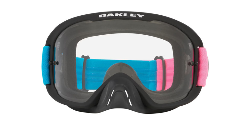 Masque OAKLEY O-Frame 2.0 Pro MX Heritage - 2 Stroke Blue Pink écran clair