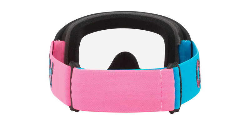Masque OAKLEY O-Frame 2.0 Pro MX Heritage - 2 Stroke Blue Pink écran clair
