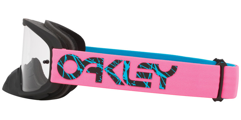 Masque OAKLEY O-Frame 2.0 Pro MX Heritage - 2 Stroke Blue Pink écran clair