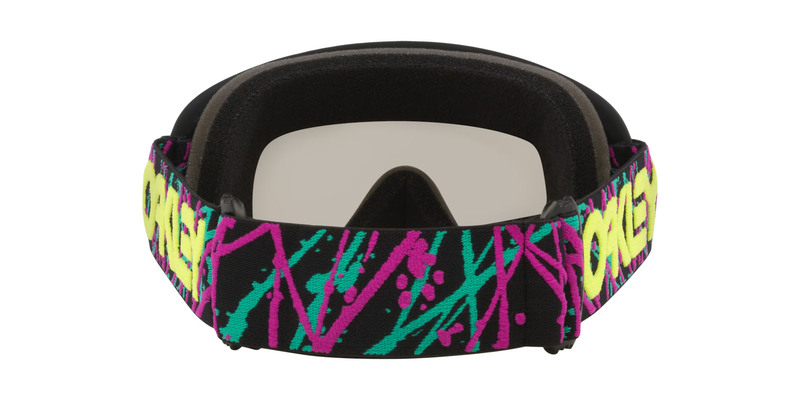 Masque OAKLEY O-Frame MX Heritage - Jaxson Black écran gris clair