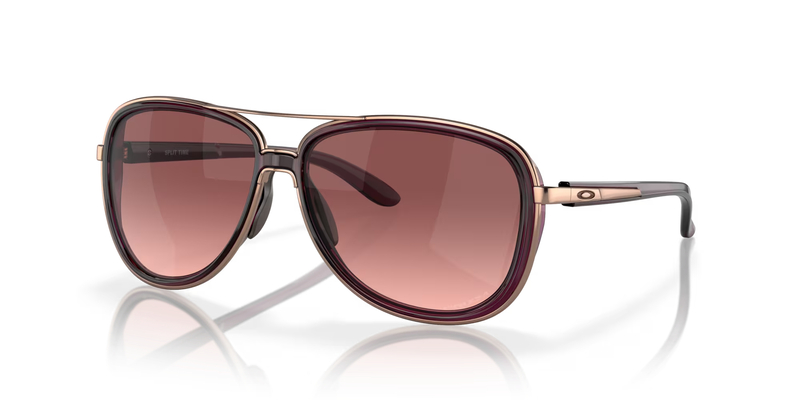 Lunettes de soleil OAKLEY Split Time Crystal Raspberry - verres G40 Black Gradient
