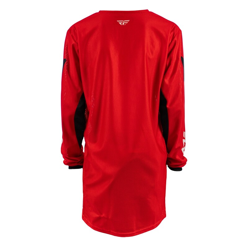 Maillot enfant FLY RACING Kinetic Mesh - rouge/noir/blanc