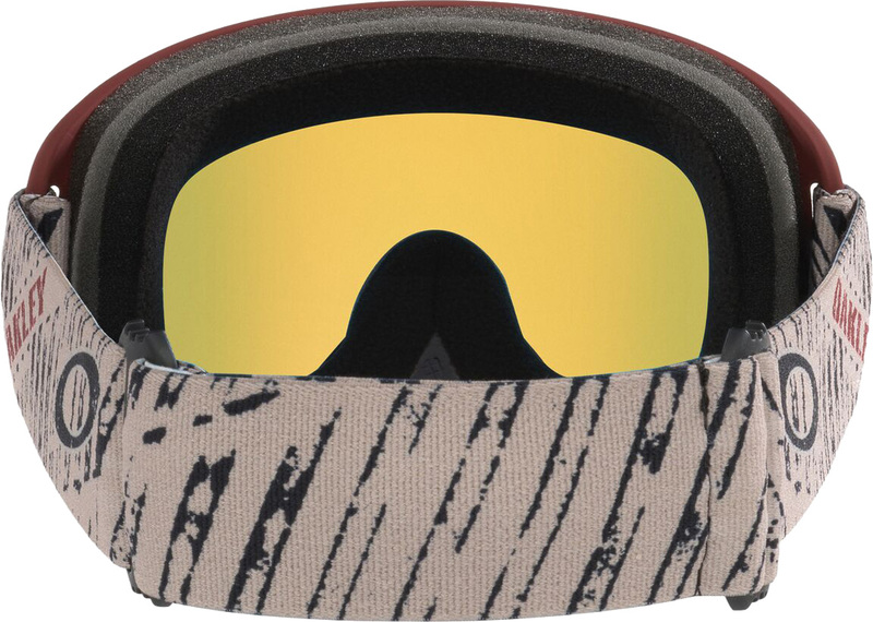 Masque OAKLEY O Frame 2.0 Pro MX - Sand Ruts - écran Fire Iridium