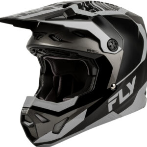 Casque FLY RACING Formula CP Charge - noir/gris/Light Grey