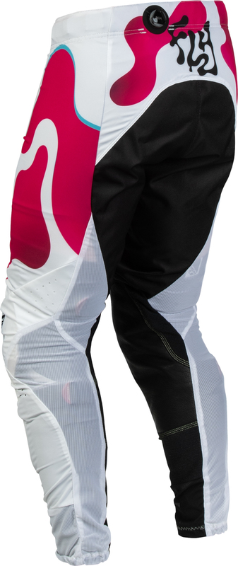 Pantalon FLY RACING Lite Vibe - blanc/rose/bleu