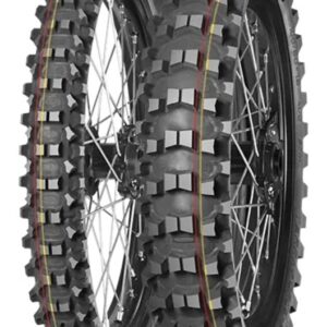 Pneu MITAS TERRA FORCE-MX SM 100/90-19 NHS 57M TT SOFT TO MEDIUM RED YELLOW