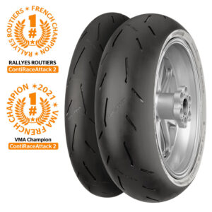 Pneu CONTINENTAL CONTIRACEATTACK 2 MED 180/60 ZR 17 M/C 75W TL