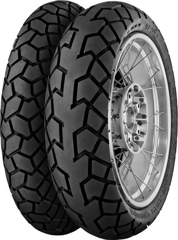 Pneu CONTINENTAL TKC 70 160/60 ZR 17 M/C (69W) TL M+S