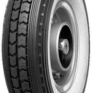Pneu CONTINENTAL LB WW Flancs Blancs 3.00-12 M/C 47J TT