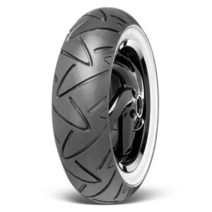 Pneu CONTINENTAL CONTITWIST WW Flancs Blancs 120/70-12 M/C 58P TL